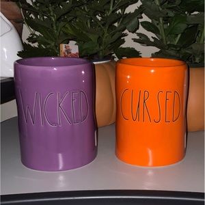 Rae Dunn WICKED & CURSED Candles